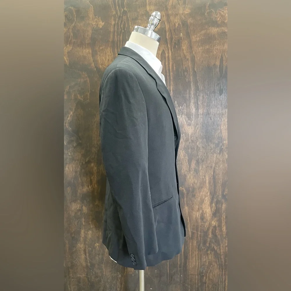 GIORGIO ARMANI LE COLLEZIONI Made in Italy Vintage Tonal Check 3-Btn Jacket 42 R
